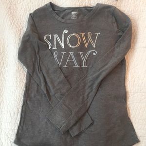 Old Navy “Snow Way” T-shirt